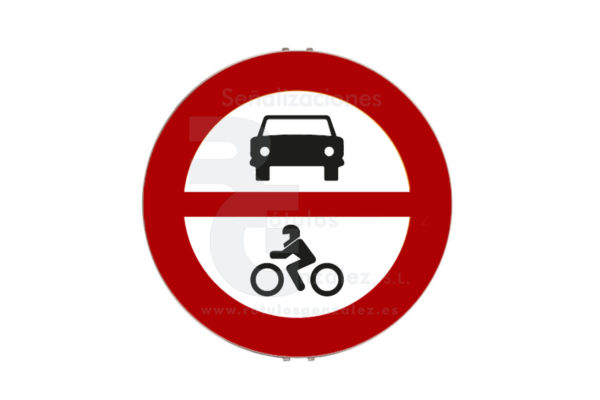 Señal de Código de Acero (R-102) Circulación prohibida