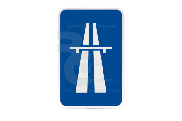 Señal de Código de Acero (S-01) Autopista