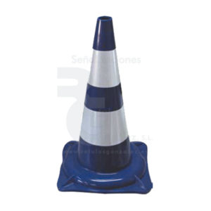 Cono PVC Azul 50 cm.