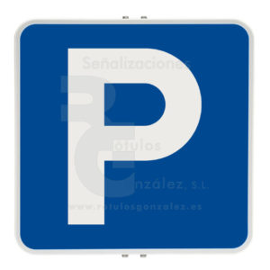 Señal de Código de Acero (S-17) Estacionamiento