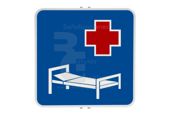 Señal de Código de Acero (S-23) Hospital