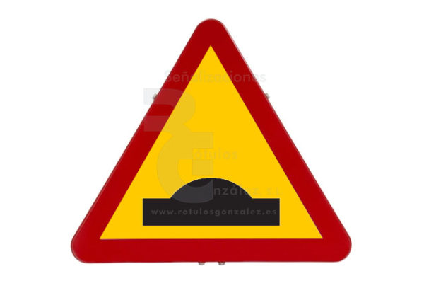 Señal de Código de Acero Obras (TP-15a) Resalto