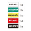 Señal de Código de Acero (S-21) Transitabilidad en tramo o puerto de montaña - Imagen 3