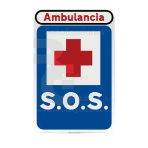 Señal de Código de Acero (S-101) Base de ambulancia
