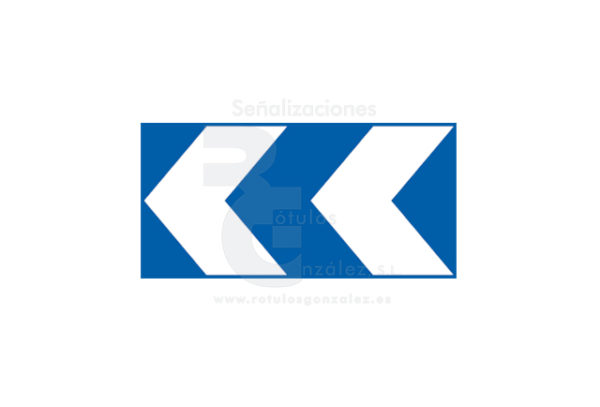 Panel Direccional de Acero (B-02) Corto