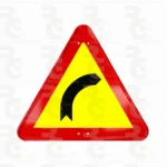 TP-13a · Curva peligrosa hacia la derecha