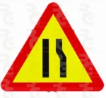 TP-17a · Estrechamiento de calzada por la derecha