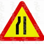 TP-17b · Estrechamiento de calzada por la izquierda