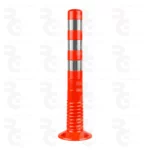 Baliza flexible SLIM de 75 cm · Ø 8 cm · 3 bandas reflectantes plateadas - Imagen 4