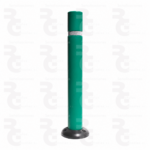 Bolardo flexible de TPU con banda reflectante · Con peana atornillable - Imagen 2
