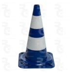 Cono de PVC flexible de 50 cm con bandas reflectantes · 1 kg - Imagen 2