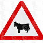 P-23 · Paso de animales domésticos o ganado