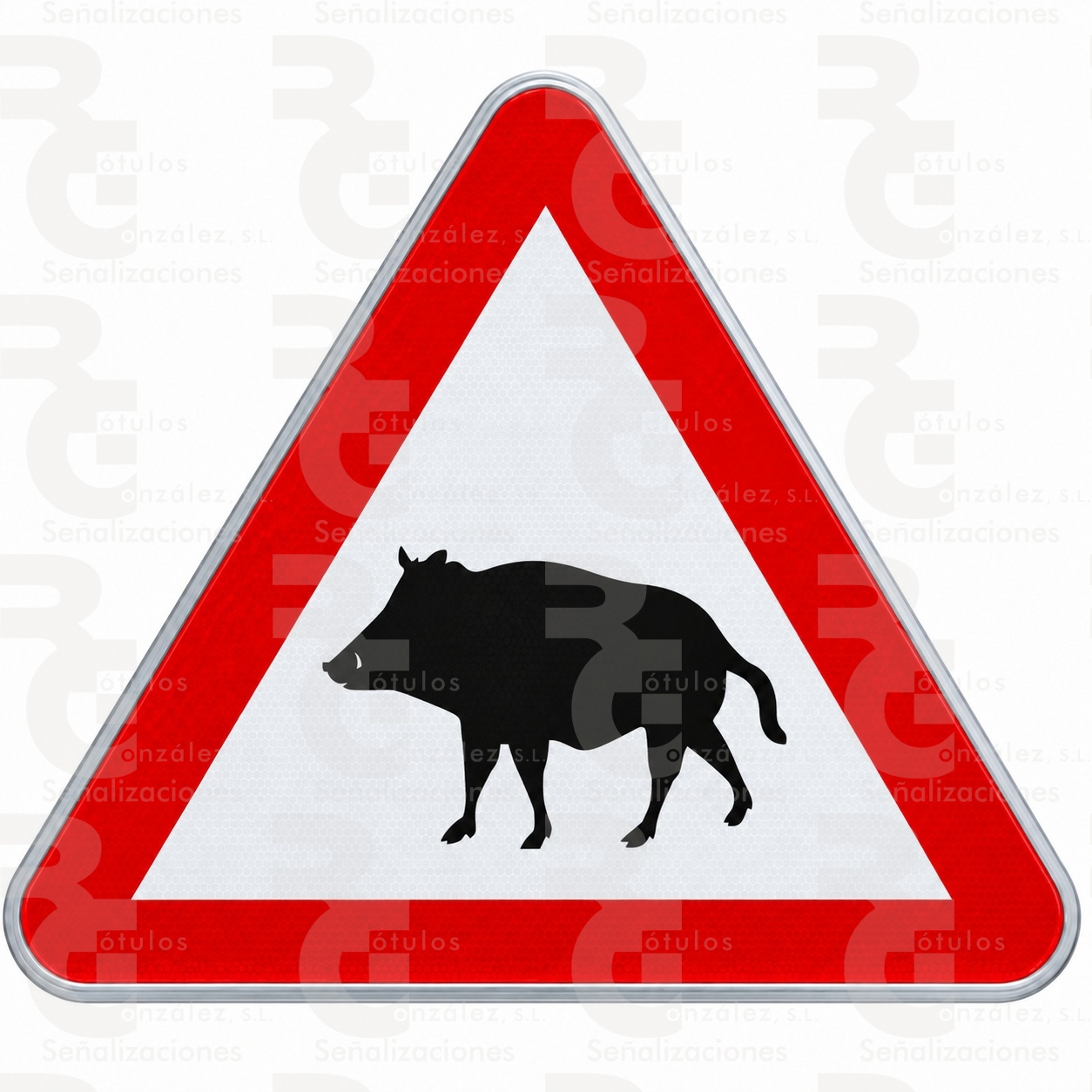 p-24a-alu P-24a · Paso de animales en libertad (jabalíes) - Imagen 1
