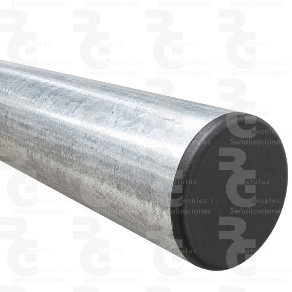 Poste redondo Ø 60 mm Modelo ECO galvanizado en frío para señales y espejos de tráfico