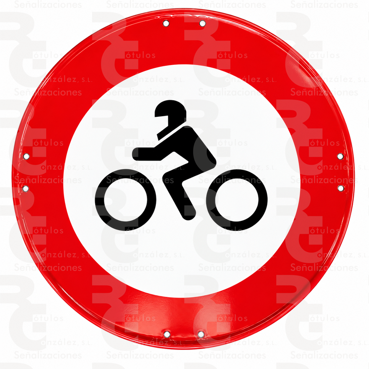 rg-montaje-r-104-eco-2026 R-104 · Entrada prohibida a motocicletas · Económica - Imagen 1