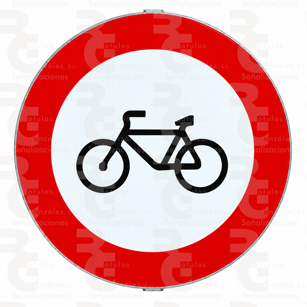 rg-montaje-r-114-mopu-2026 R-114 · Entrada prohibida a ciclos · Acero MOPU CE - Imagen 1