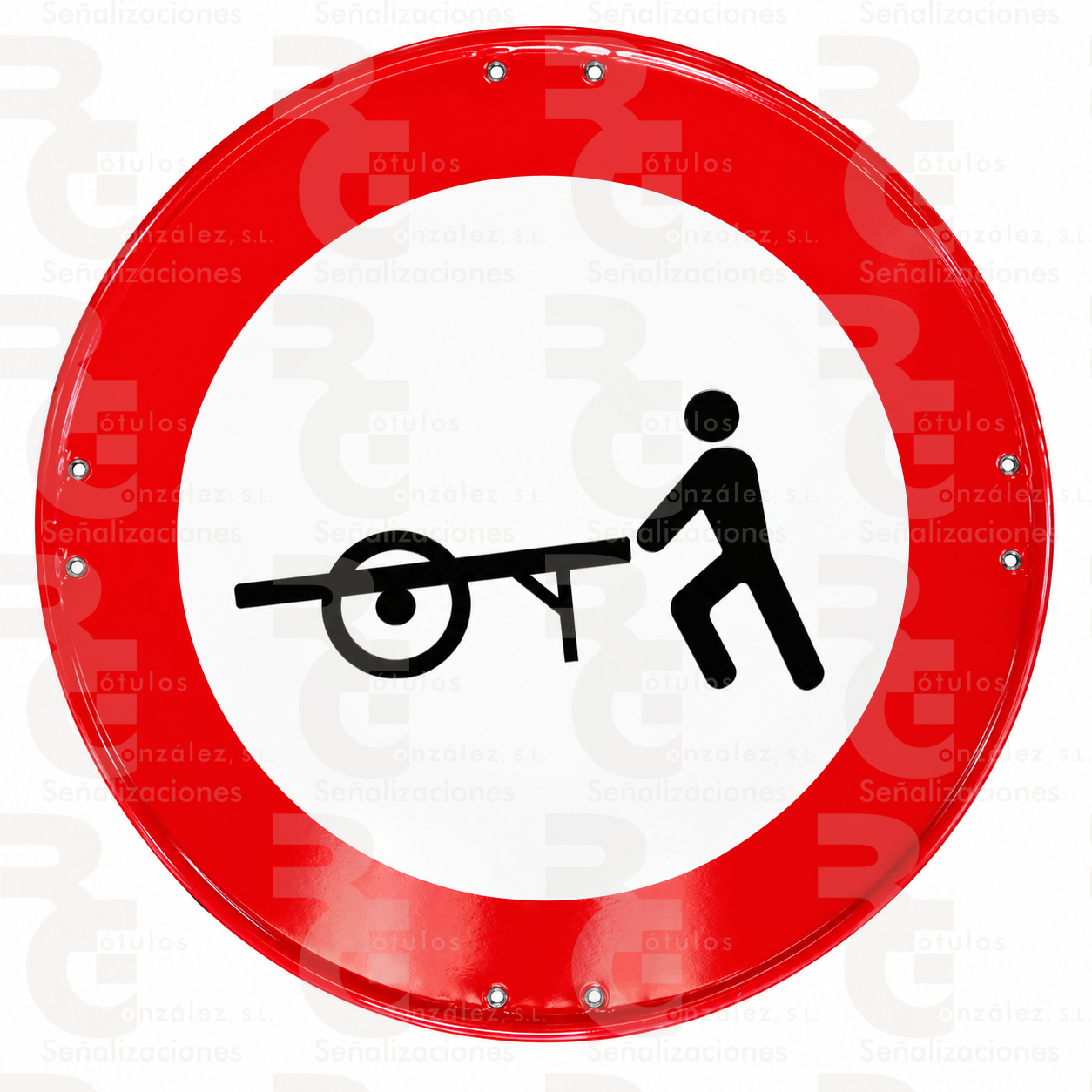 rg-montaje-r-115-eco-2026 R-115 · Entrada prohibida a carros de mano · Económica - Imagen 1