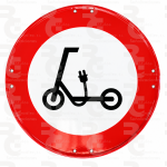 R-118 · Entrada prohibida a vehículos de movilidad personal · Económica