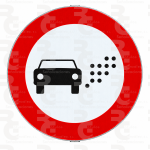 R-120 · Entrada prohibida según distintivo ambiental u otros criterios ambientales · Acero MOPU CE