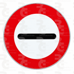 R-200 · Prohibición de pasar sin detenerse · Aluminio CE