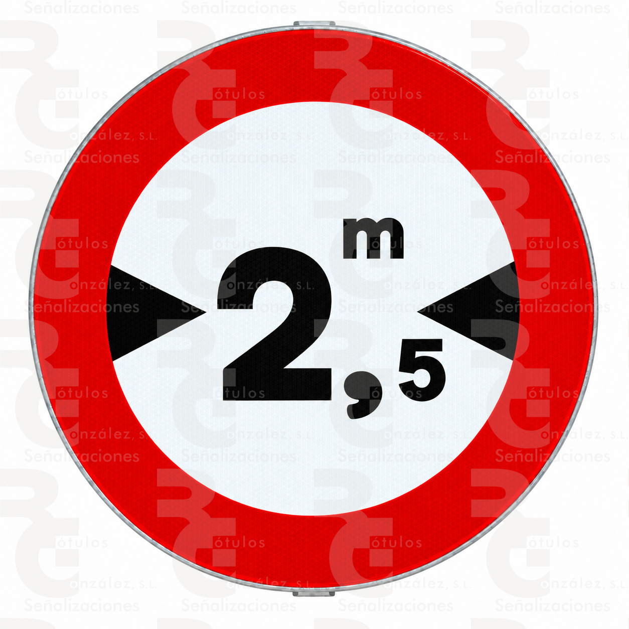 rg-montaje-r-204-mopu-2026 R-204 · Limitación de anchura · Acero MOPU CE - Imagen 1