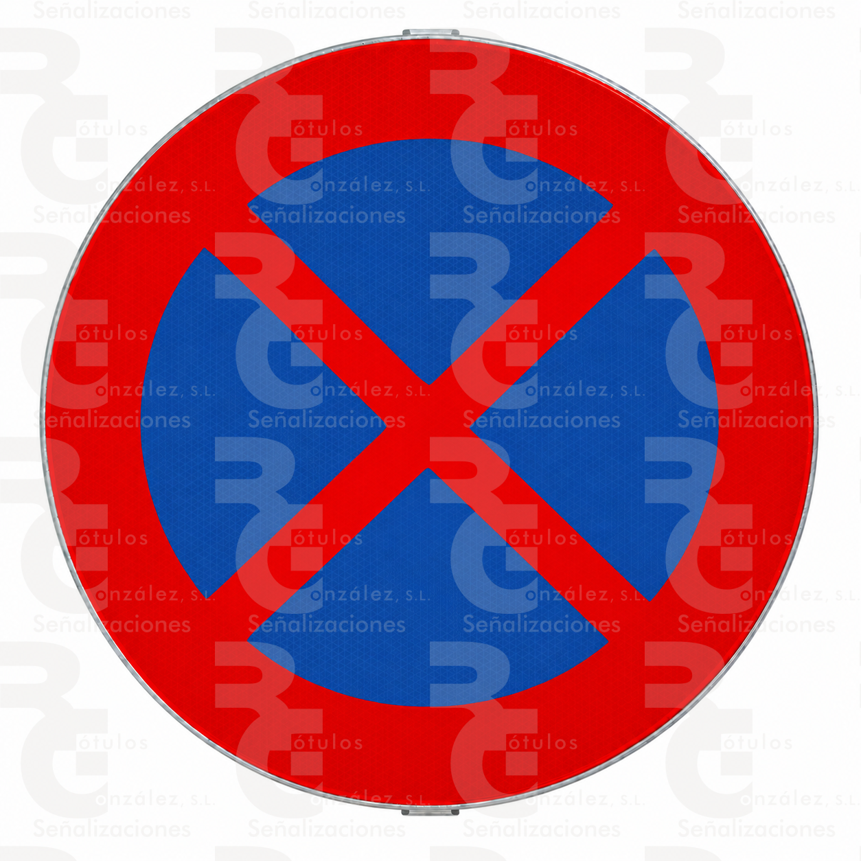 rg-montaje-r-307-mopu-2026 R-307 · Parada y estacionamiento prohibido · Acero MOPU CE - Imagen 1