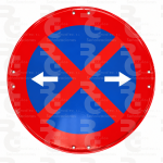 R-307a · Parada y estacionamiento prohibido hacia ambos lados · Económica