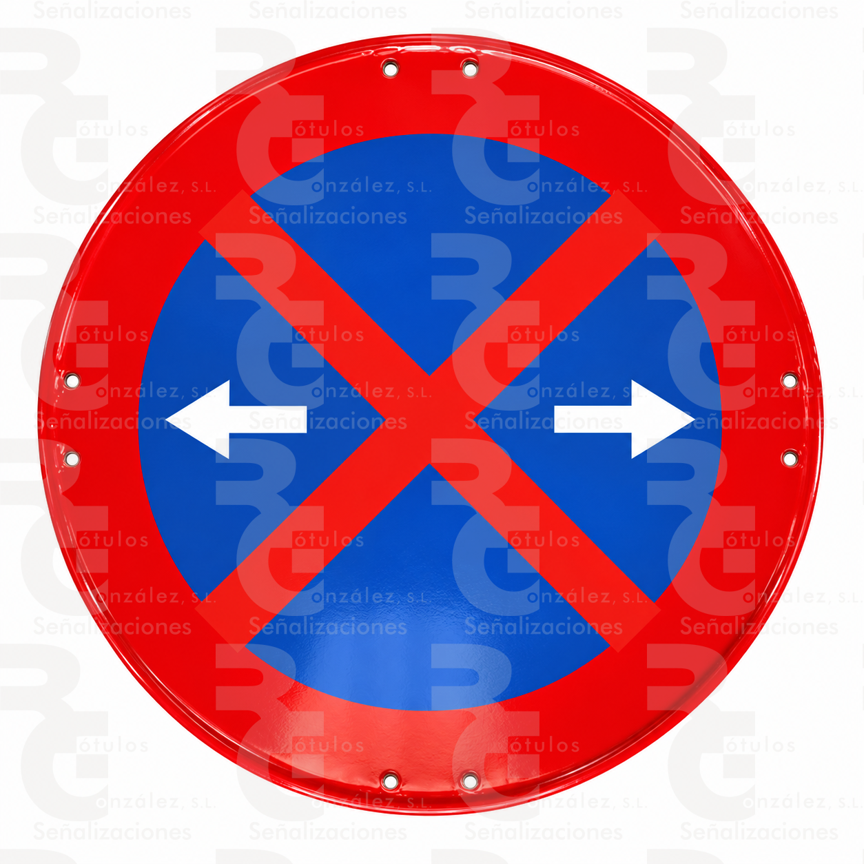 rg-montaje-r-307a-eco-2026 R-307a · Parada y estacionamiento prohibido hacia ambos lados · Económica - Imagen 1