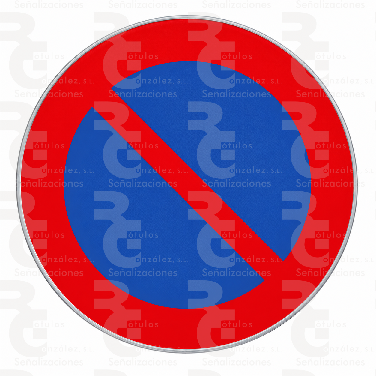 rg-montaje-r-308-alu-2026 R-308 · Estacionamiento prohibido · Aluminio CE - Imagen 1