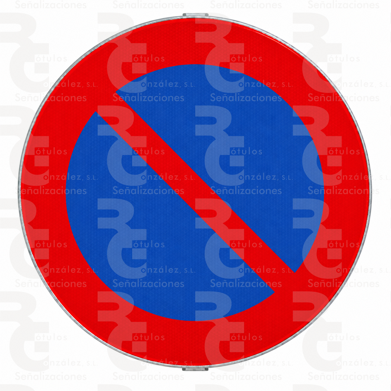 rg-montaje-r-308-mopu-2026 R-308 · Estacionamiento prohibido · Acero MOPU CE - Imagen 1