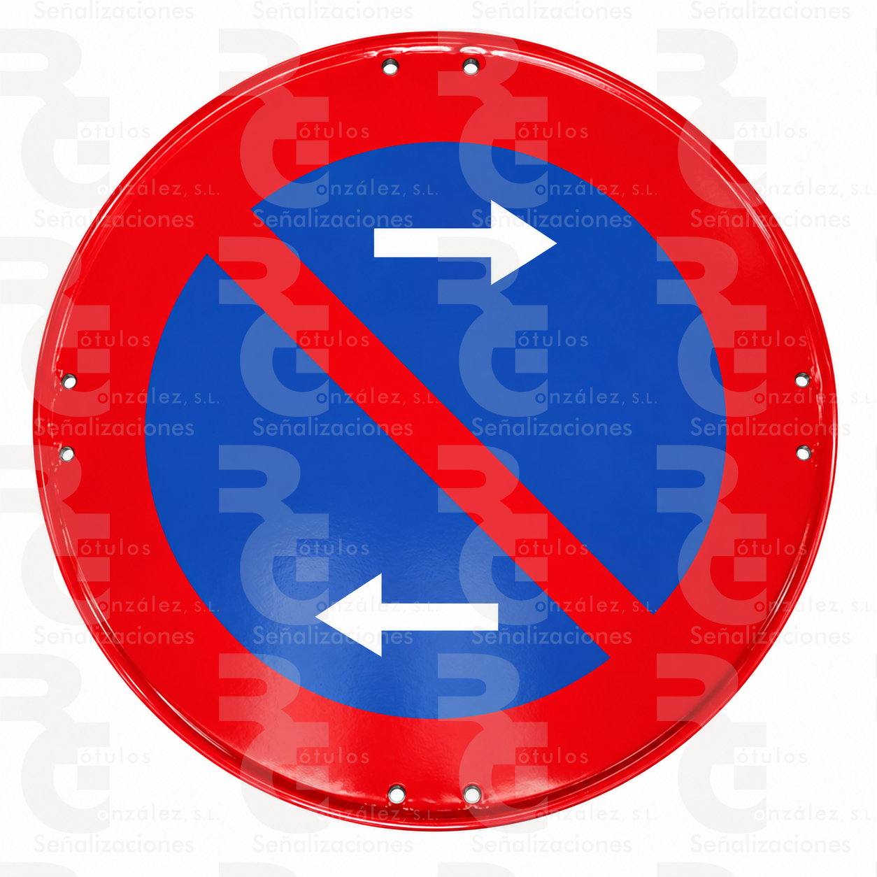 rg-montaje-r-308f-eco-2026 R-308f · Estacionamiento prohibido hacia ambos lados · Económica - Imagen 1