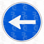 R-400b · Sentido obligatorio · Aluminio CE