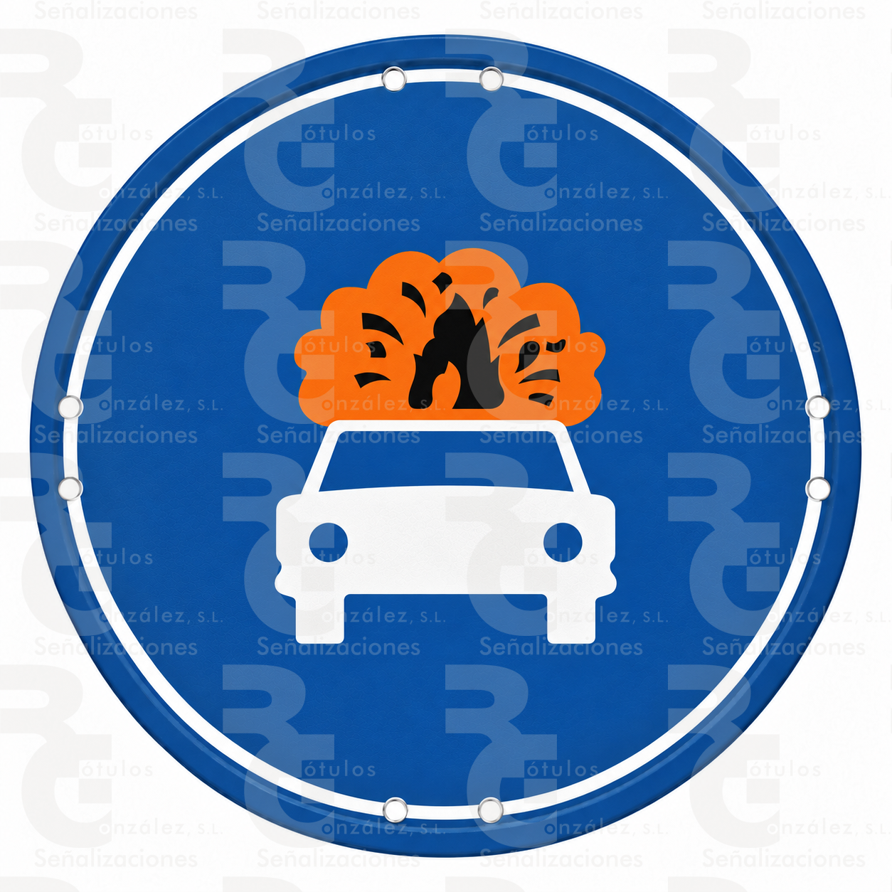 rg-montaje-r-416-economica-final-2026 R-416 · Calzada obligatoria para vehículos que transporten mercancías explosivas o inflamables · Económica - Imagen 1
