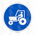 R-419 · Camino obligatorio para tractores · Acero MOPU CE