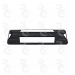Separador de carril de caucho 55 × 15 × 8 cm - Imagen 2