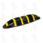 Separador de carril ONA L de PVC reciclado · 83,6 × 22 × 12,6 cm - Imagen 2