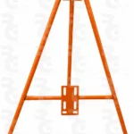 Trípode tubular Ø 20 mm con asa para señales económicas y M.O.P.U.