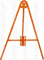 Trípode tubular Ø 20 mm con asa para señales económicas y M.O.P.U.