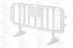 Valla peatonal de plástico ECObarrier · 200 × 100 cm - Imagen 7