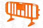 Valla peatonal de plástico ECObarrier · 200 × 100 cm - Imagen 4