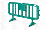 Valla peatonal de plástico ECObarrier · 200 × 100 cm - Imagen 5